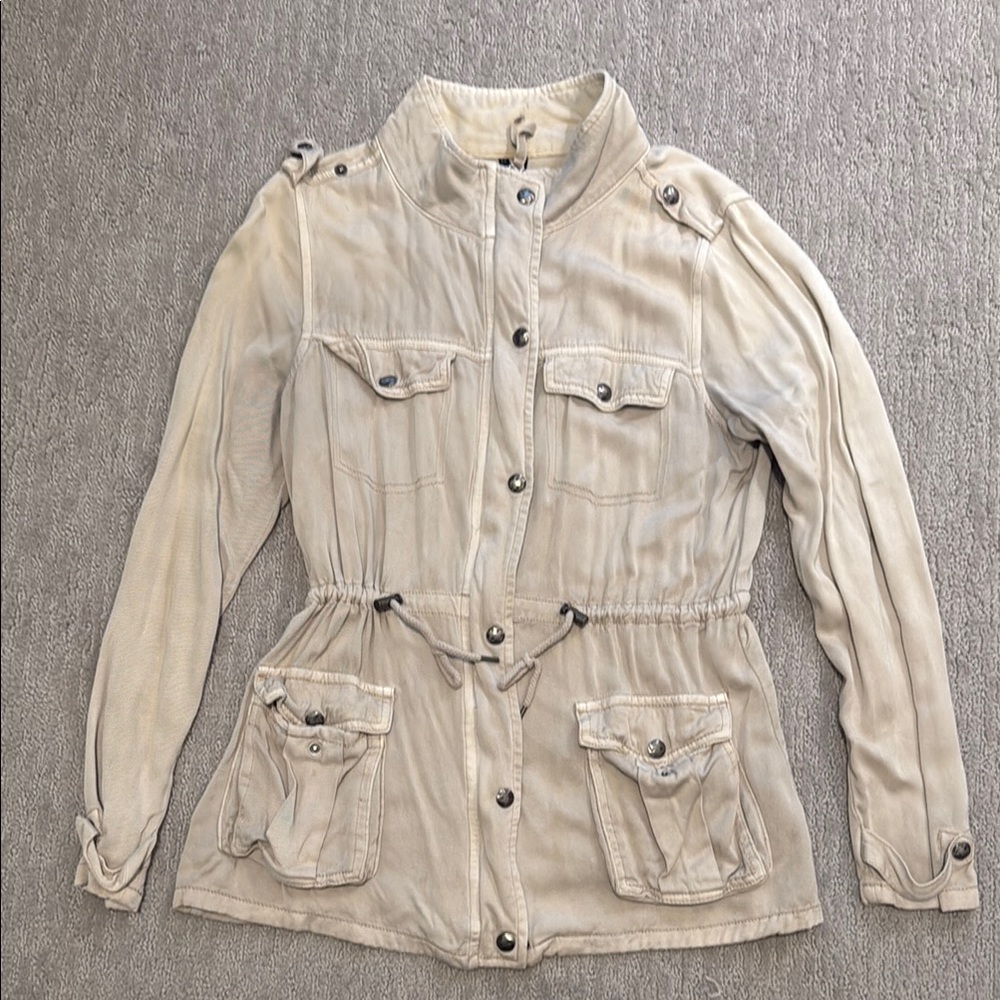 Maurices Light Tan Utility Jacket